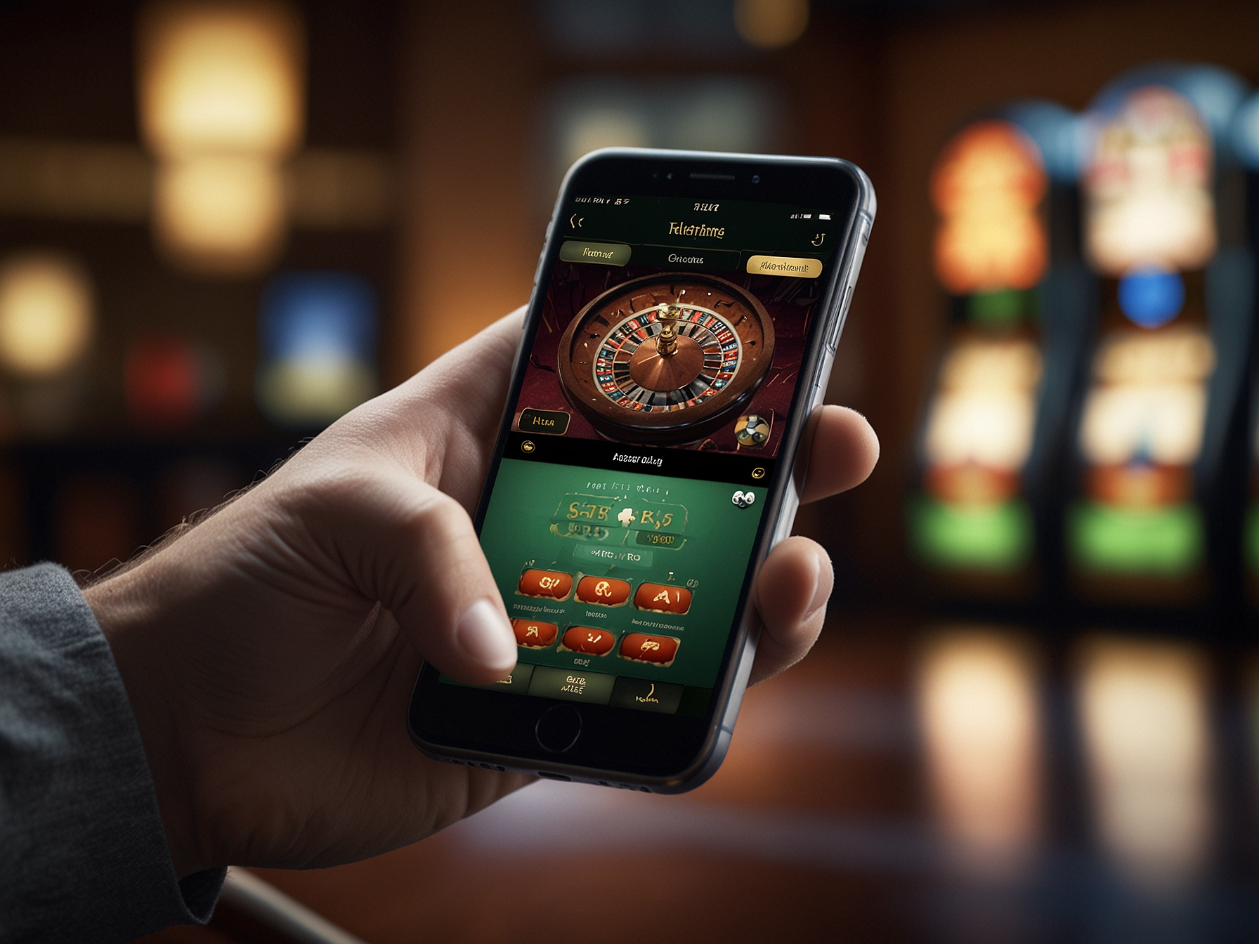 Mobile browser casino experience